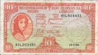 Billetes - Europa - Irlanda - 56 - bc+ - 1945 - 10 shillings - num. ref: 61L024431