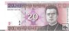 Billetes - Europa - Lituania - 60 - MBC+ - 2001 - 20 litu - Num.ref: AD3013414