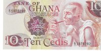 Billetes - Africa - Ghana - - SC - 1978 - 10 cedis - Num.ref: 1978282