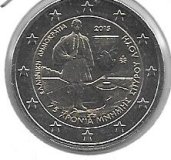 Monedas - Euros - 2€ - Grecia - SC - Año 2015 - Spiridon Louis