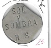 Monedas - Fichas Cooperativas y vales - - 25 pesetas - Barcelona