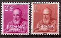 Sellos - Países - España - 2º Cent. (Series Completas) - Estado Español - 1960 - 1292/93 - **