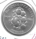 Monedas - America - Cuba - 102 - 1982 - 5 pesos - plata