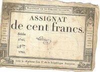 Billetes - Europa - Francia - A78 - mbc - 1795 - 100 francos - Num.ref: 1702