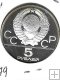 Monedas - Europa - URSS - 179 - 1980 - 5 rublos - plata