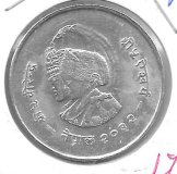 Monedas - Asia - Nepal - - 2032 - 20 rupia - plata