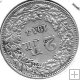 Monedas - Europa - Suiza - 021 - Año 1944 - 2 francos