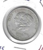 Monedas - America - Bolivia - 194 - 1975 - 100 pesos - plata