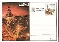 Sellos - España - Enteros Postales - Año 1992 - 154 - **