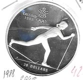 Monedas - America - Canada - 150 - 1988 - 20 dolares - plata