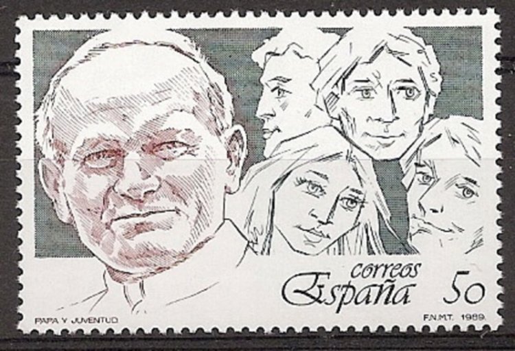 Sellos - Países - España - 2º Cent. (Series Completas) - Juan Carlos I - 1989 - 3022 - ** - Click en la imagen para cerrar