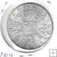 Monedas - Europa - Austria - 2914 - 1972 - 50 shillings - plata