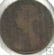 Monedas - Europa - Gran Bretaña - 748.2 - Año 1861 - 1/2 Penny