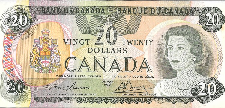 Billetes - America - Canada - 93a - mbc+ - 1979 - 20 dolares - Num.ref: 50484049660 - Click en la imagen para cerrar