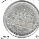 Monedas - Africa - Egipto - 389 - 1957 - 25 piastras - plata