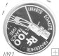 Monedas - Europa - Francia - 1092 - 1995 - 100 francos - plata