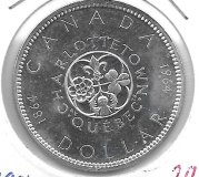 Monedas - America - Canada - 58 - 1964 - dollar - plata - PROOF