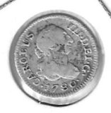 Monedas - EspaÃ±a - Carlos IV (1788 - 1808) - 164 - 1780 - 1/2 real - plata - Madrid