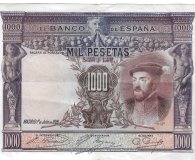 Billetes - EspaÃ±a - Alfonso XIII (1886 - 1931) - - BC - 1925 - 1000 pesetas - Num.ref: 3741142