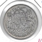 Monedas - America - Canada - 36 - Año 1945 - 50 ct - Plata