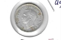 Monedas - Europa - Gran BretaÃ±a - 852 - 1944 - 6 pence - plata