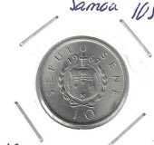 Monedas - Oceania - Samoa - 4 - 1967 - 10 sene