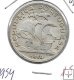 Monedas - Europa - Portugal - 586 - 1954 - 10 escudos - plata