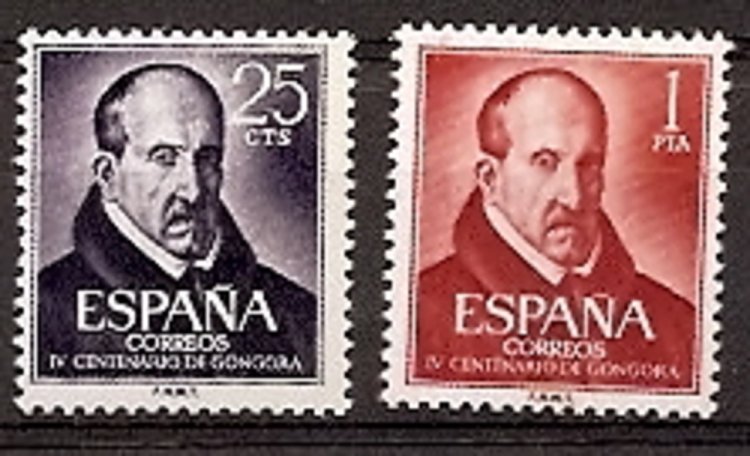 Sellos - Países - España - 2º Cent. (Series Completas) - Estado Español - 1961 - 1369/70 - ** - Click en la imagen para cerrar