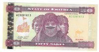 Billetes - Africa - Eritrea - 7 - SC - 2004 - 50 kafka - Num.ref: AC5281613