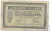 Billetes - EspaÃ±a - II RepÃºblica (1931 - 1939) - Locales - CataluÃ±a - 260 - MBC- - 1937 - Baga - 50 Cts - num ref:2719