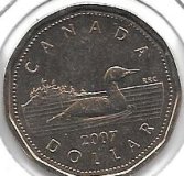 Monedas - America - Canadá - 495 - Año 2007 - dolar