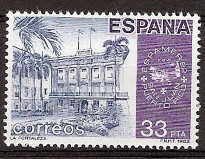 Sellos - Países - España - 2º Cent. (Series Completas) - Juan Carlos I - 1982 - 2673 - ** - Click en la imagen para cerrar