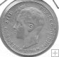 Monedas - EspaÃ±a - Alfonso XIII ( 17-V-1886/14-IV) - 71 - 1896*18*96 - Pt - Plata