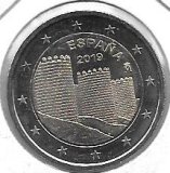 Monedas - Euros - 2€ - España - sc - Año 2019 - Ávila