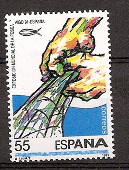 Sellos - Países - España - 2º Cent. (Series Completas) - Juan Carlos I - 1991 - 3133 - ** - Click en la imagen para cerrar