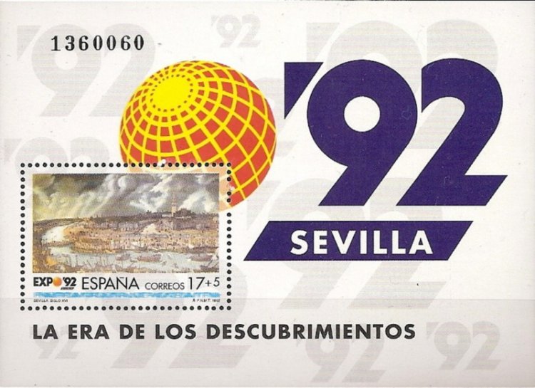 Sellos - Países - España - 2º Cent. (Series Completas) - Juan Carlos I - 1992 - 3191 - ** - Click en la imagen para cerrar