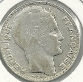 Monedas - Europa - Francia - 878 - Año 1932 - 10 francos