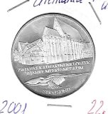 Monedas - Europa - Alemania - 204 - 2001 - 10 marcos - plata