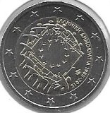 Monedas - Euros - 2€ - Grecia - SC - Año 2015 - XXX Aniversario Bandera Europea