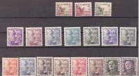 Sellos - Países - España - 1º Cent. (Series Completas) - 1044/61 - **