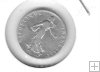 Monedas - Europa - Francia - 854 - 1909 - 50 ct - plata