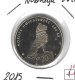 Monedas - Europa - Noruega - 491 - 2015 - 20 coronas