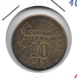 Monedas - EspaÃ±a - II Republica (1931 - 1939) - 233 - Cazalla de la Sierra - 10 ct - Curso interior