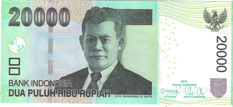 Billetes - Asia - Indonesia - 151 - SC - 2012 - 20000 rupias - Num.ref: JFU083850 - Click en la imagen para cerrar