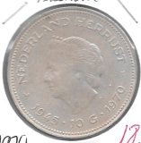 Monedas - Europa - Holanda - 195 - 1970 - 10 gulden