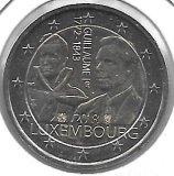 Monedas - Euros - 2€ - Luxemburgo - Año 2018 - 175 Aniv. muerte duque Guillermo