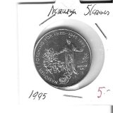 Monedas - Europa - Noruega - 458 - 1995 - 5 coronas