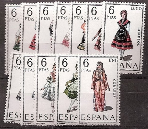 Sellos - Países - España - 2º Cent. (Series Completas) - Estado Español - 1969 - 1898/1909 - ** - Click en la imagen para cerrar