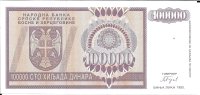 Billetes - Europa - Bosnia - 141 - sc - 100.000 dinara - Num.ref: 2653851