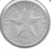 Monedas - America - Cuba - 13.2 - 1948 - 20 Ctv - Plata